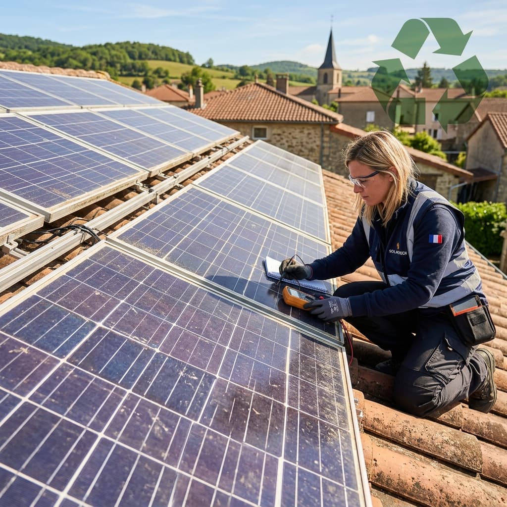 Durée de vie et recyclage des panneaux photovoltaïques : La vérité