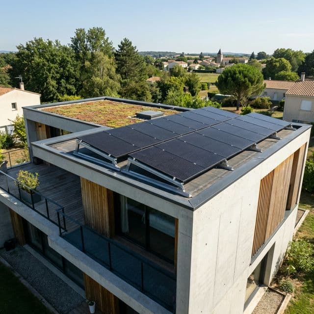 Installer des panneaux solaires sur un toit plat : Est-ce possible ?