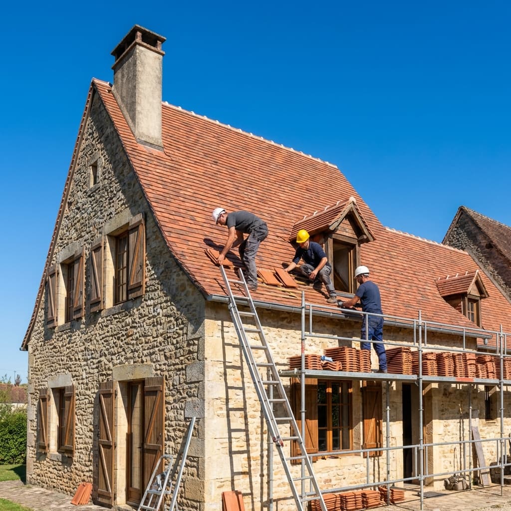 Prix Réfection Toiture 100m² : Tuiles, Ardoise, Zinc (Exemples de Devis 2026)