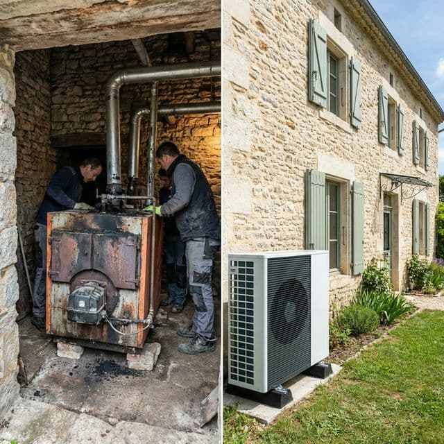 Remplacer une Chaudière Fioul par une PAC : Aides et Économies Réelles